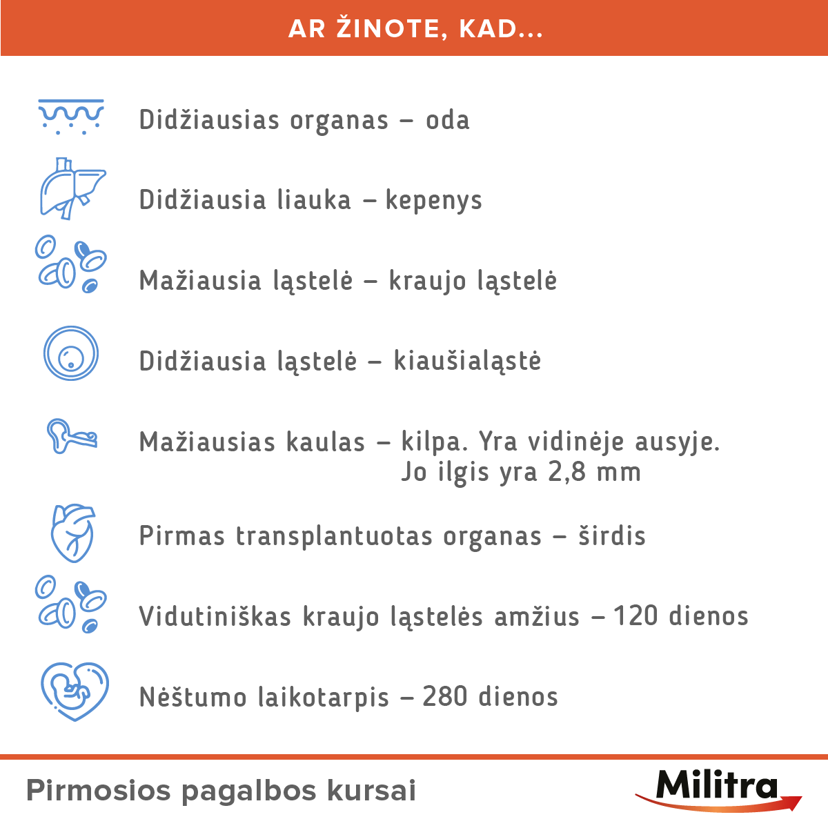 Ar žinote Kad Militralt