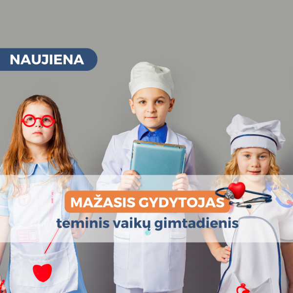 Teminis Vaikų Gimtadienis Mažasis Gydytojas