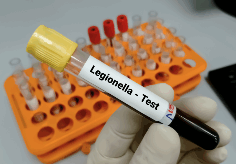 Legionella testas laboratorijoje – legioneliozės prevencija ir vandens sistemų sauga