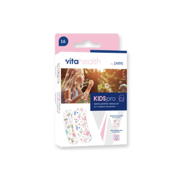 VitaHealth – vaikiškų pleistrų rinkinys „KIDSpro GIRLS“