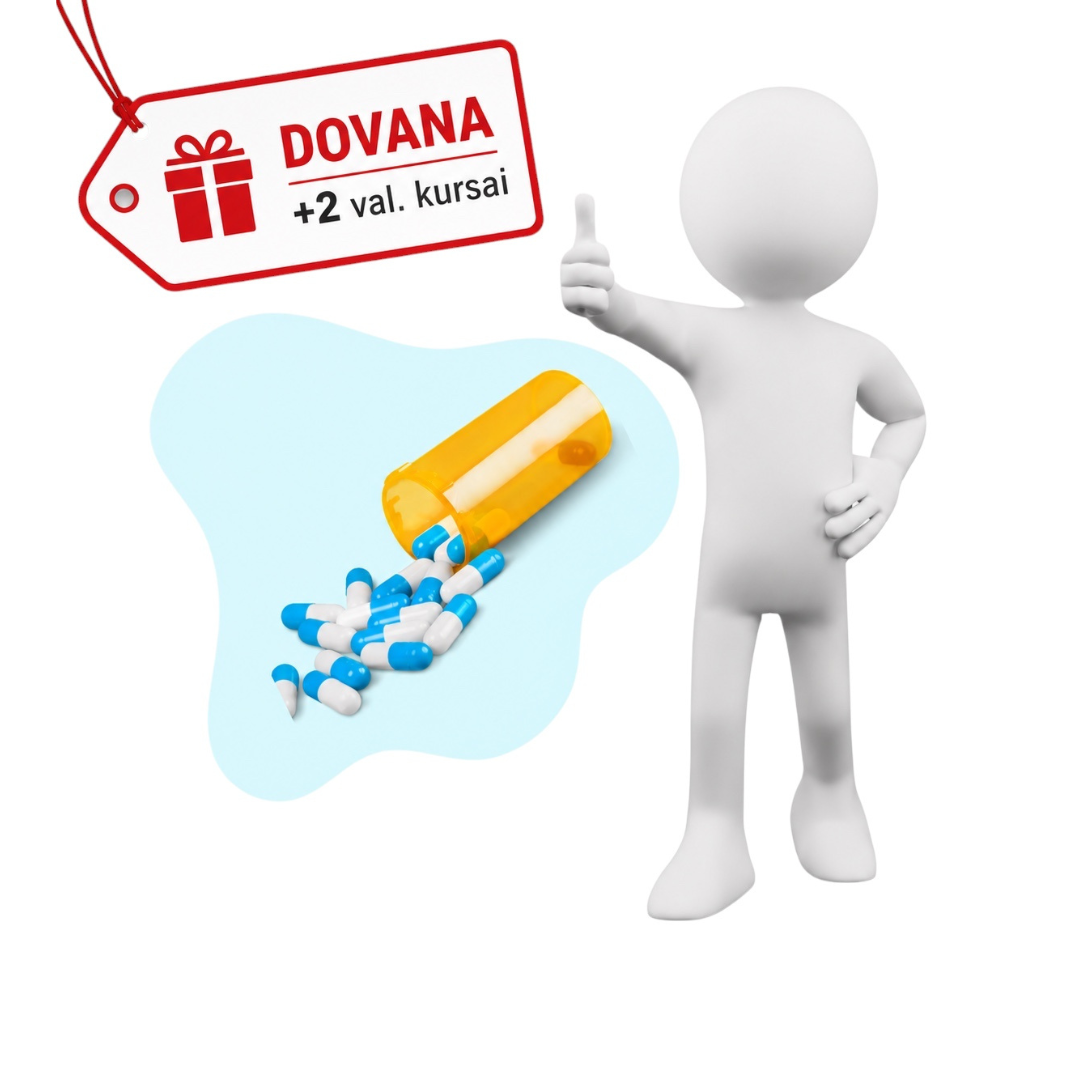 Dovana Racionalus antimikrobinių vaistinių preparatų skyrimas ir vartojimas